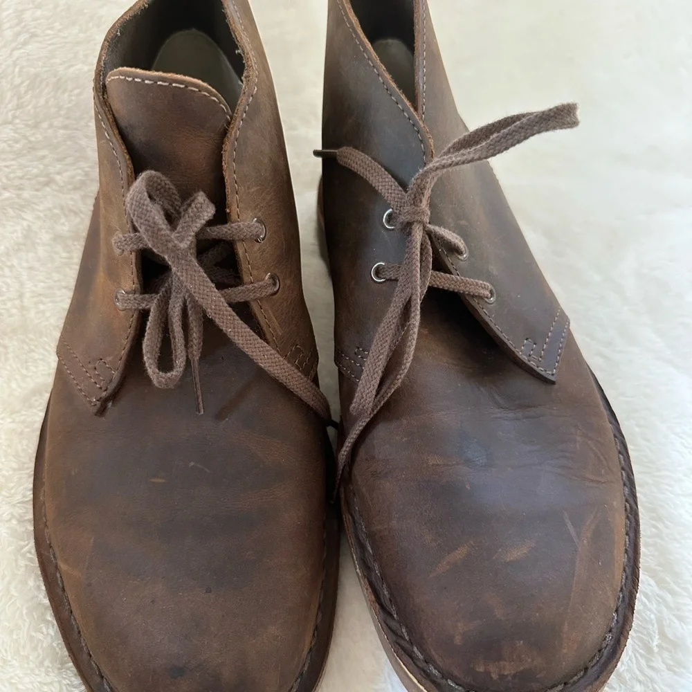 Clarks Dark Brown Men’s  Desert Boots 8.5 M Chukka Boots